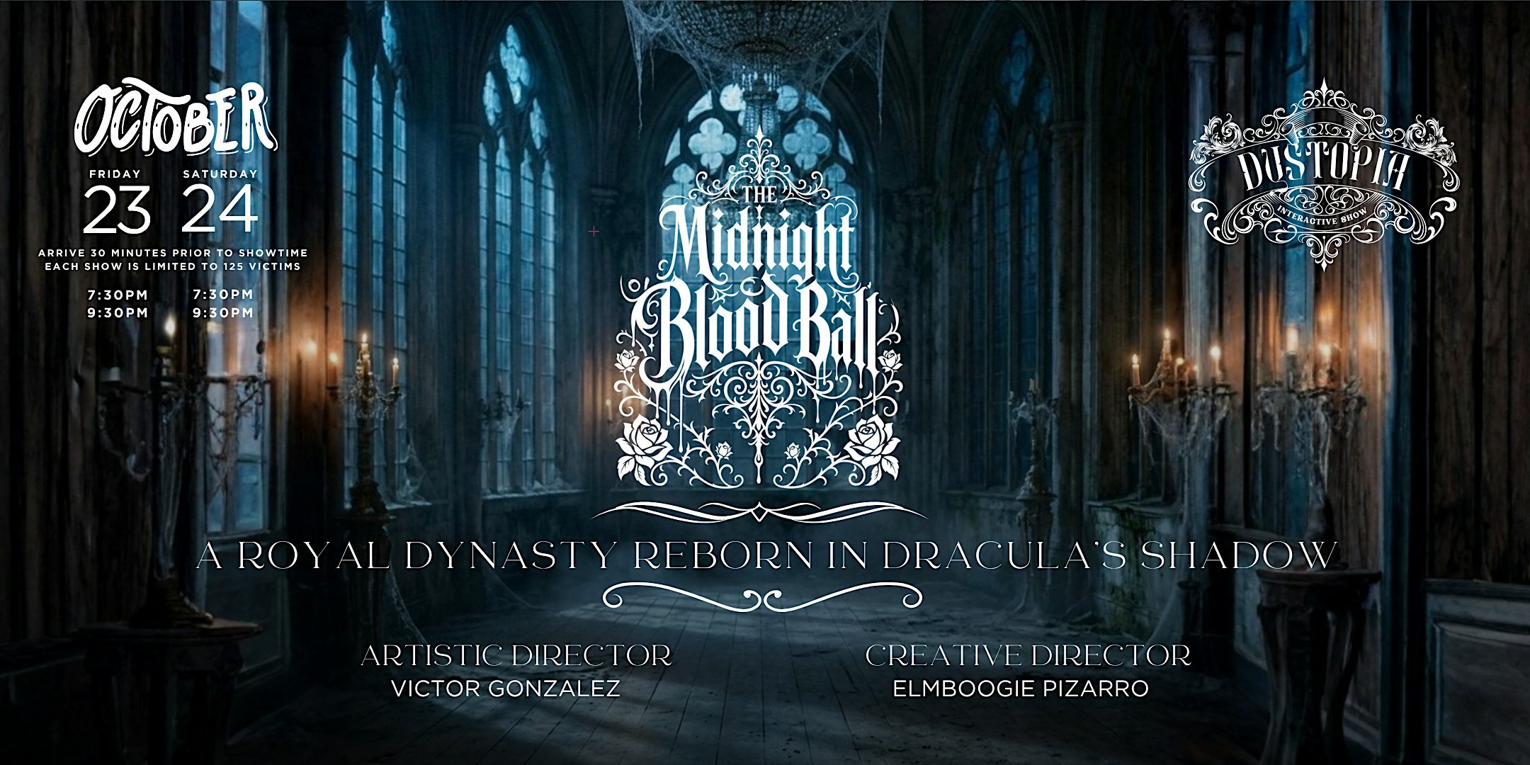 Dystopia 2026- Dracula - The Midnight Blood Ball - Halloween Interactive