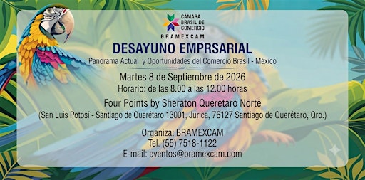 DESAYUNO CAMARA BRASIL DE COMERCIO
