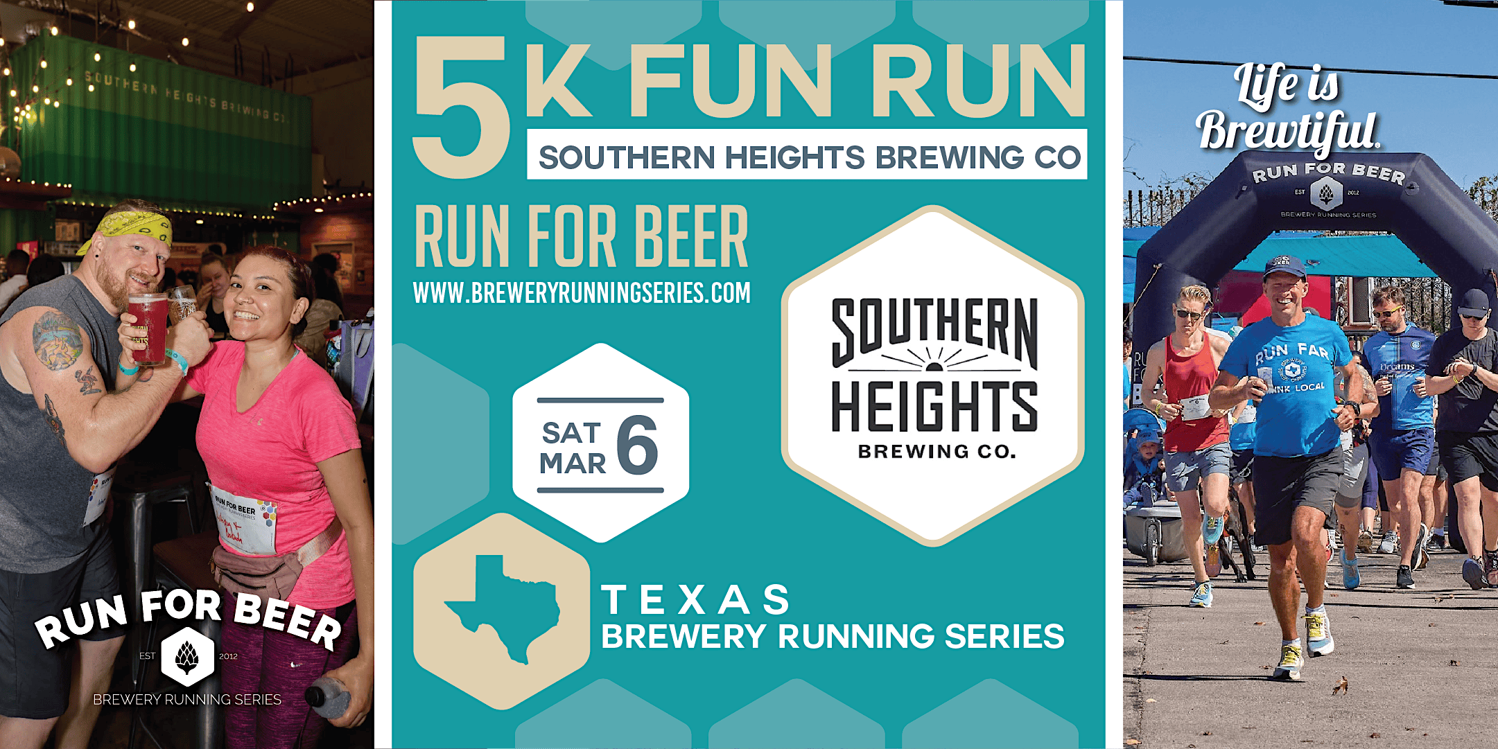 5k Beer Run x Southern Heights | TX Brewery Running Series