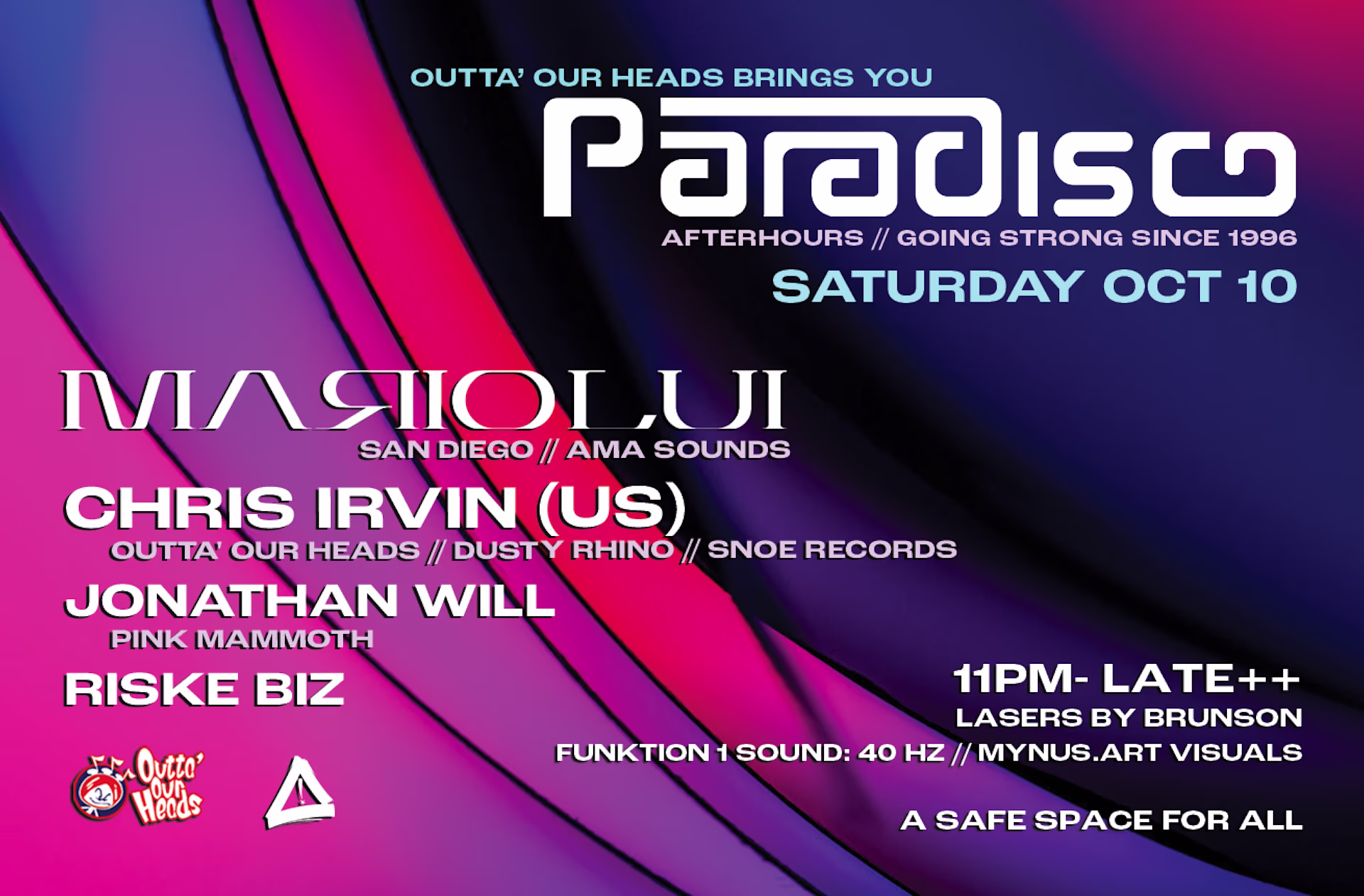 Paradisco W/ Mariolui