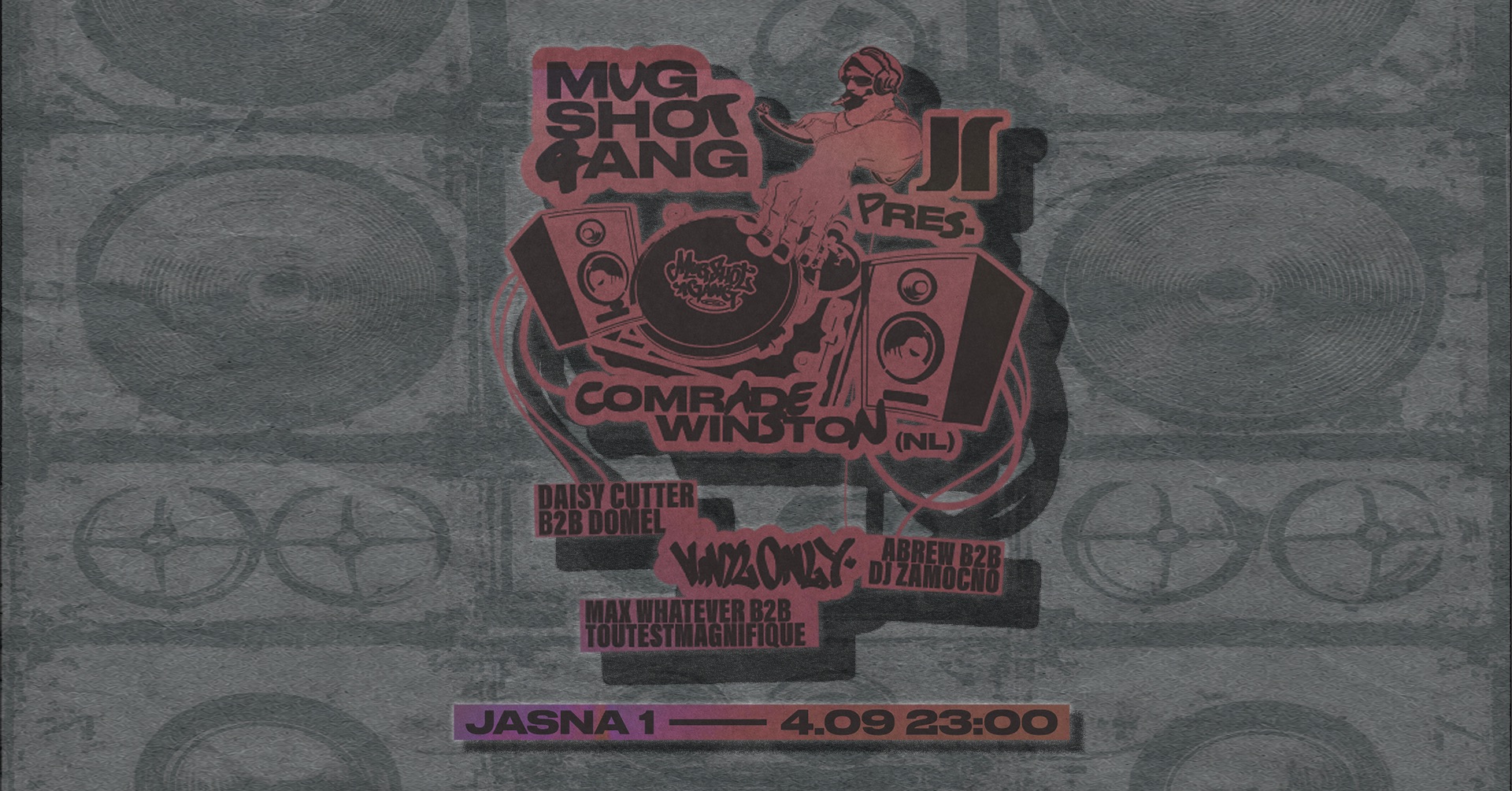 J1 - Mugshot Gang with Comrade Winston [vinyl only]