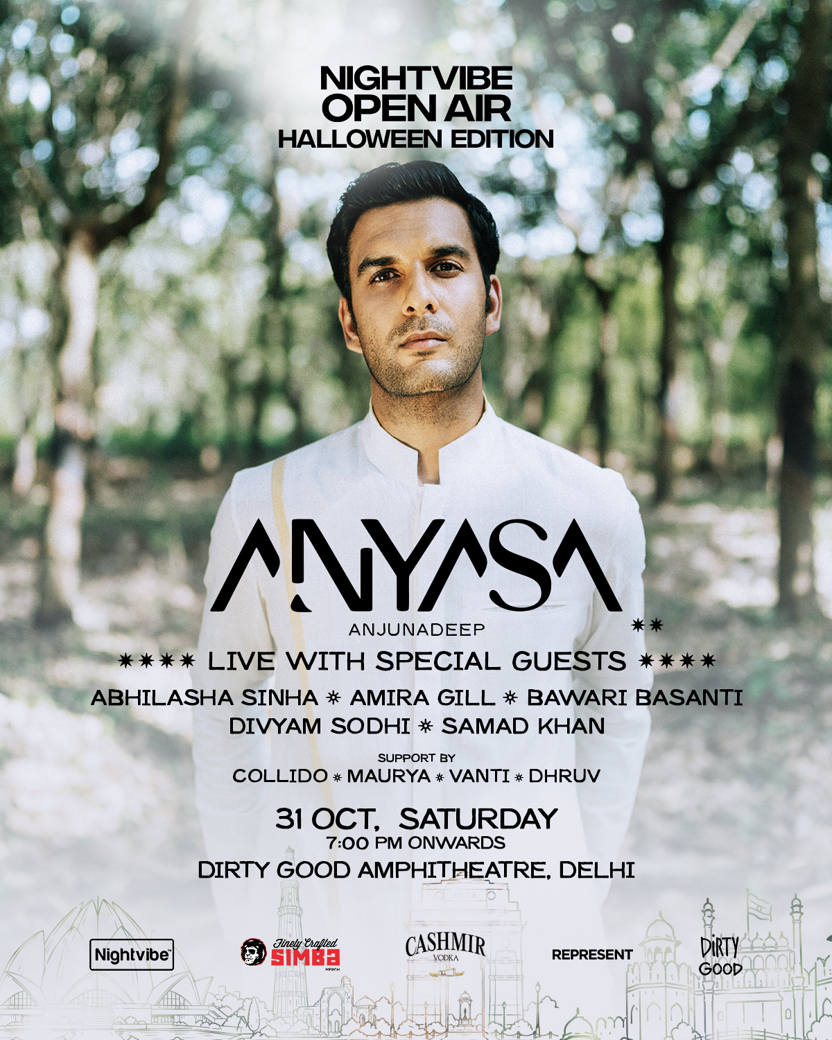 Nightvibe Open Air Halloween: Anyasa (Anjunadeep) LIVE SET