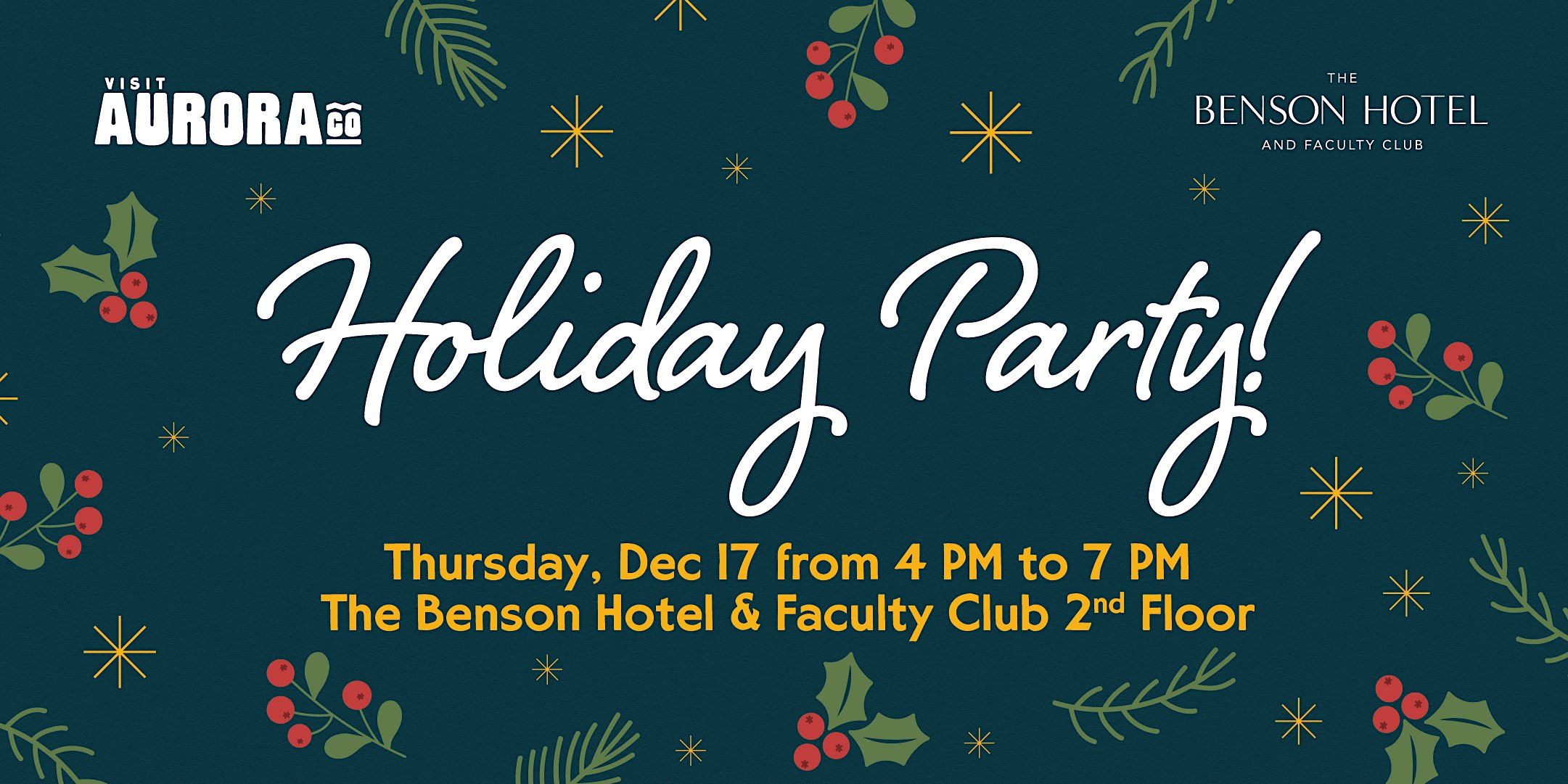 A Toast to Aurora: Holiday Celebration