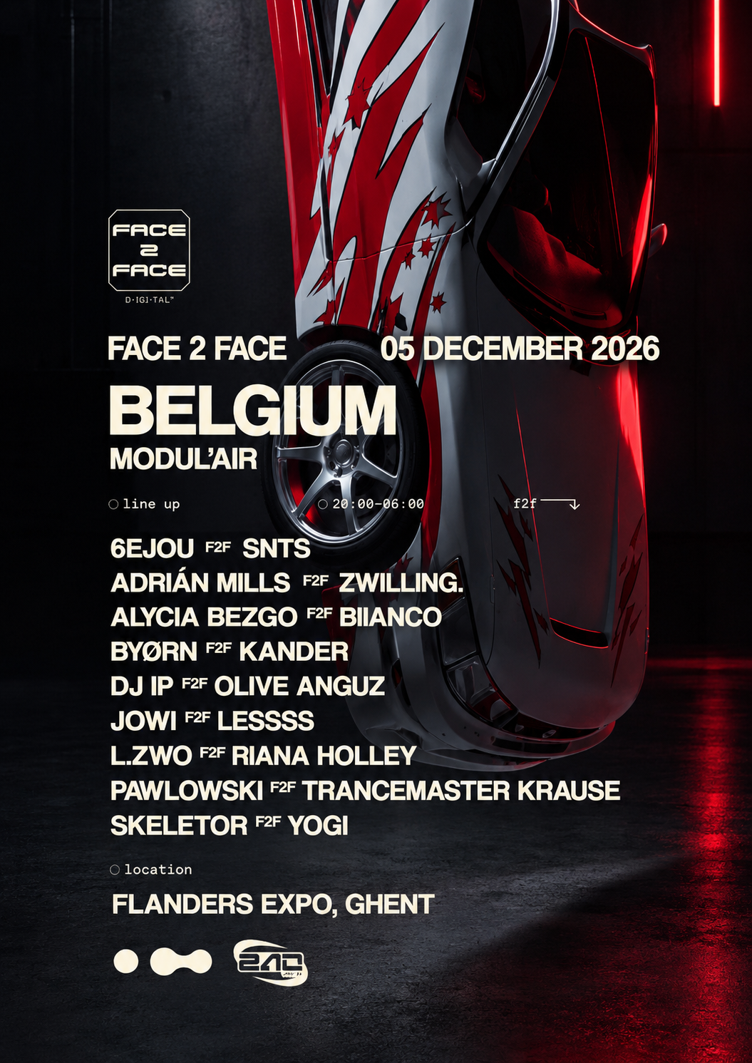 FACE 2 FACE at Flanders Expo, Ghent