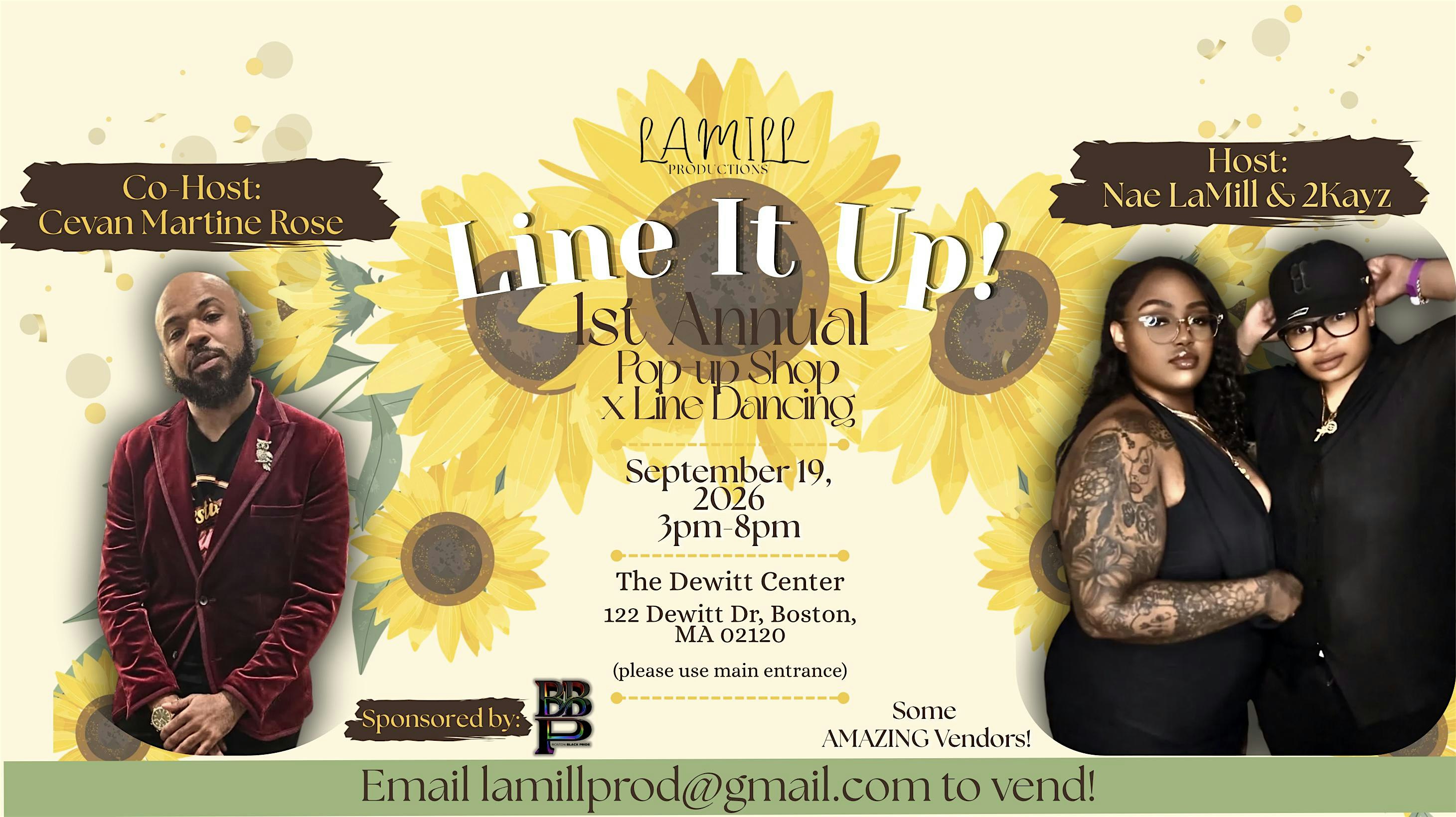 LaMill Productions Presents: Line It Up Popup Shop