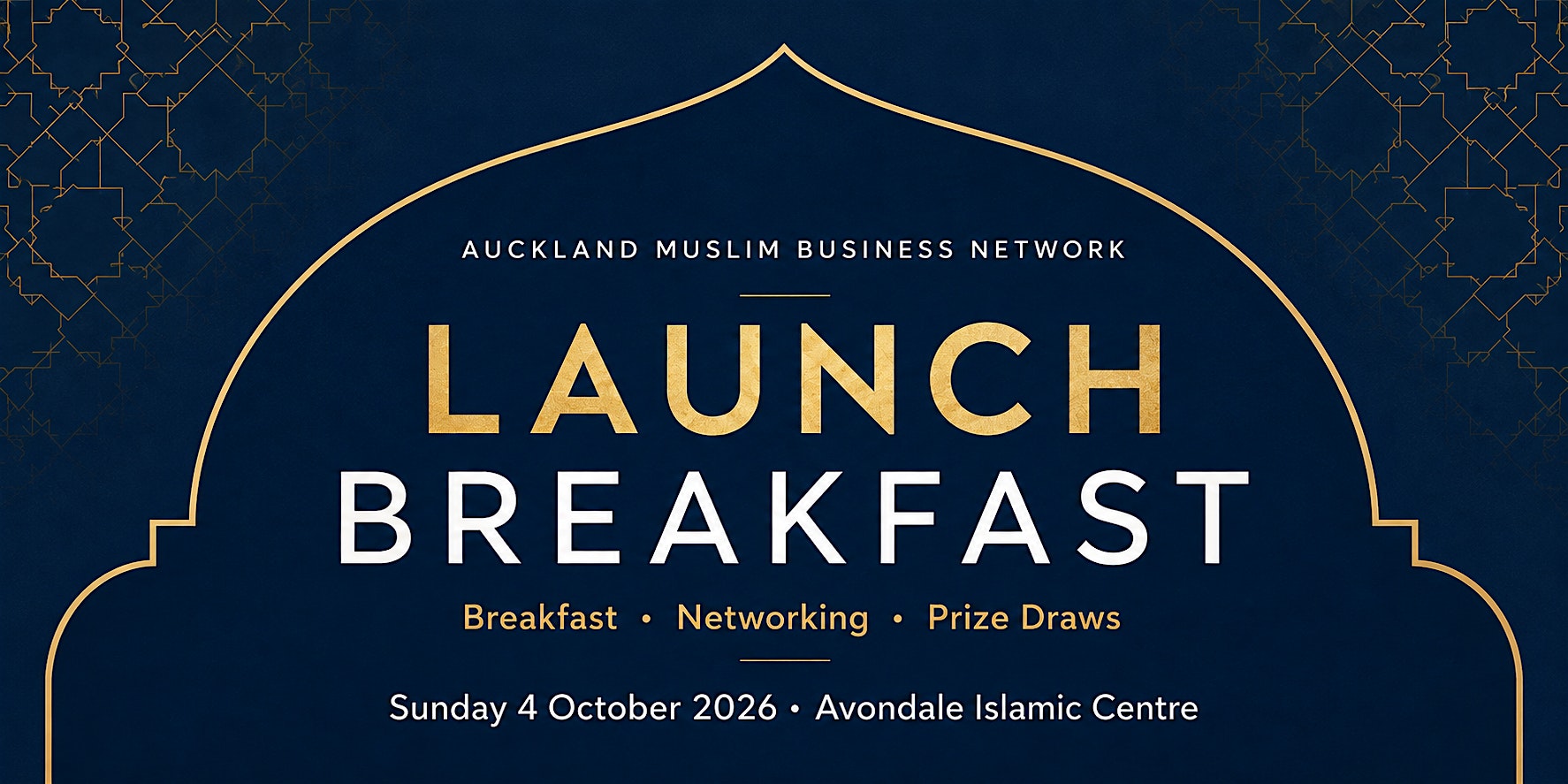Auckland Muslim Business Network Launch Breakfast