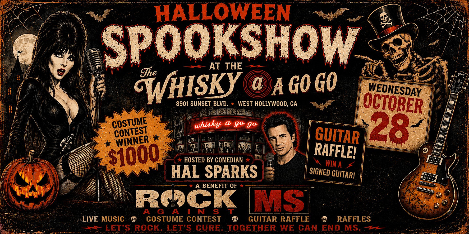 KNAC Summons You: HALLOWEEN SPOOK SHOW  Benefit Concert & Costume Contest