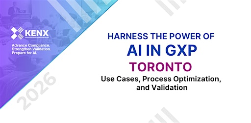 Harness the Power of AI in GxP - Toronto
