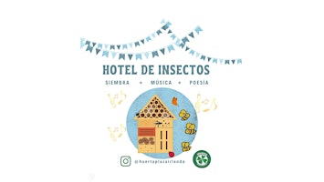 Taller Hotel de Insectos en la Huerta de Plaza Irlanda