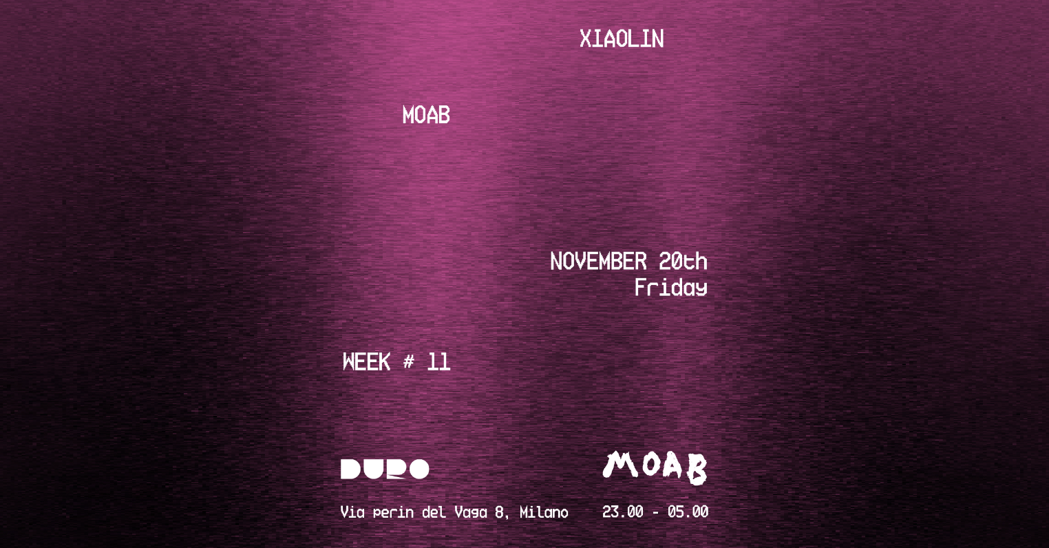 MOAB // Xiaolin
