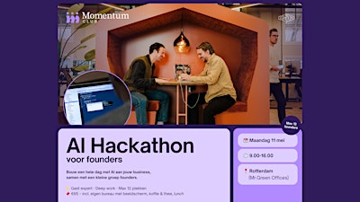 AI Hackathon voor Founders – Momentum Club