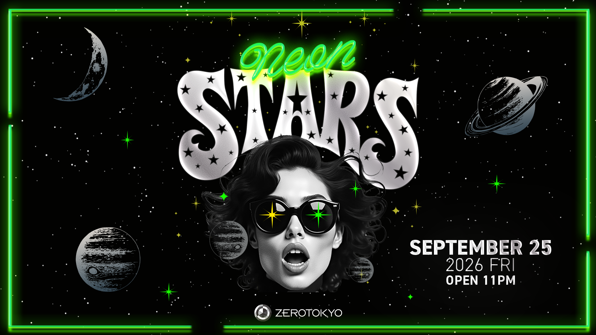 NEON STARS Vol.02 - TECHNO / BASS MUSIC / HOUSE -