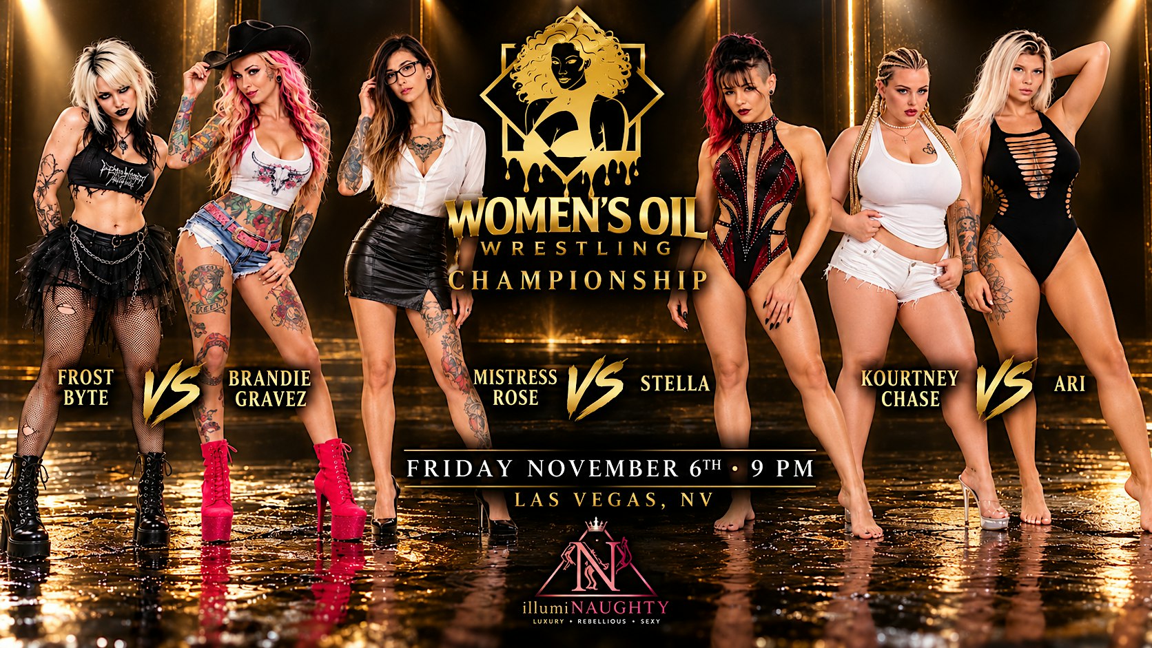 Women's Oil Wrestling | Championships