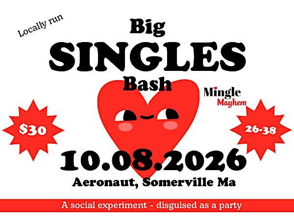 Mingle Mayhem Big Singles Bash