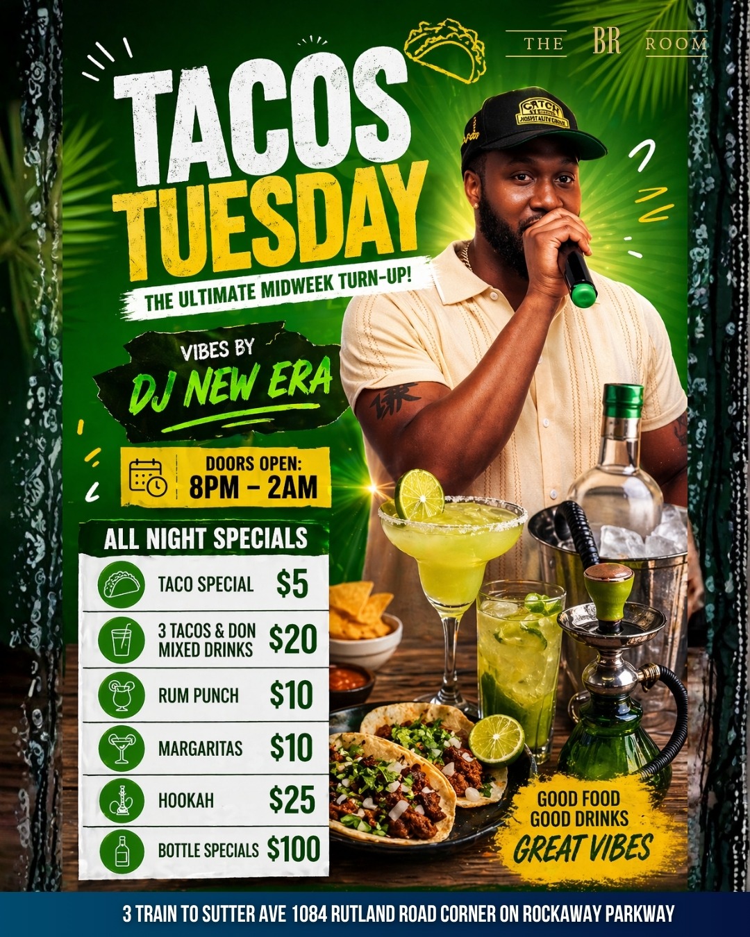 Taco Tuesday by Blue Room Bar & Grill - Prime Time Events