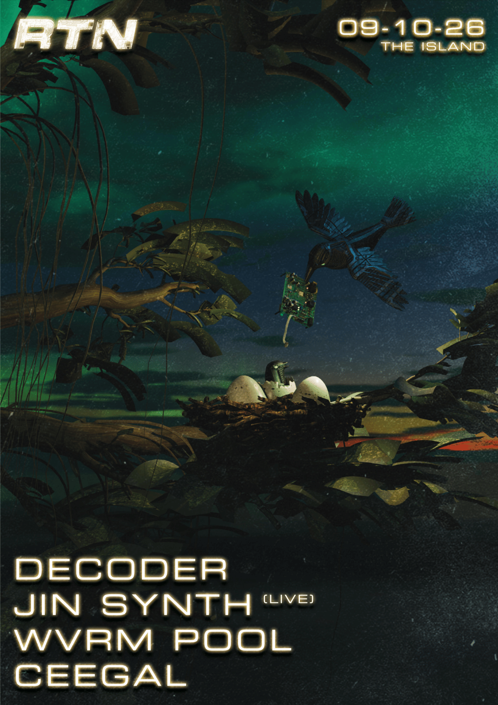 RTN with Decoder + Jin Synth (Live)