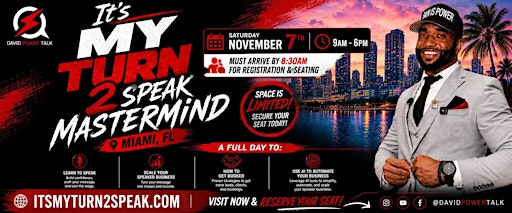 It’s My Turn 2 Speak Mastermind