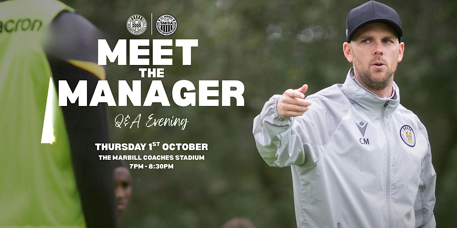 Q&A Evening with Craig McLeish