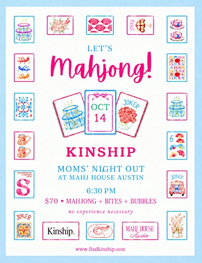 Kinship Moms Mahjong Night