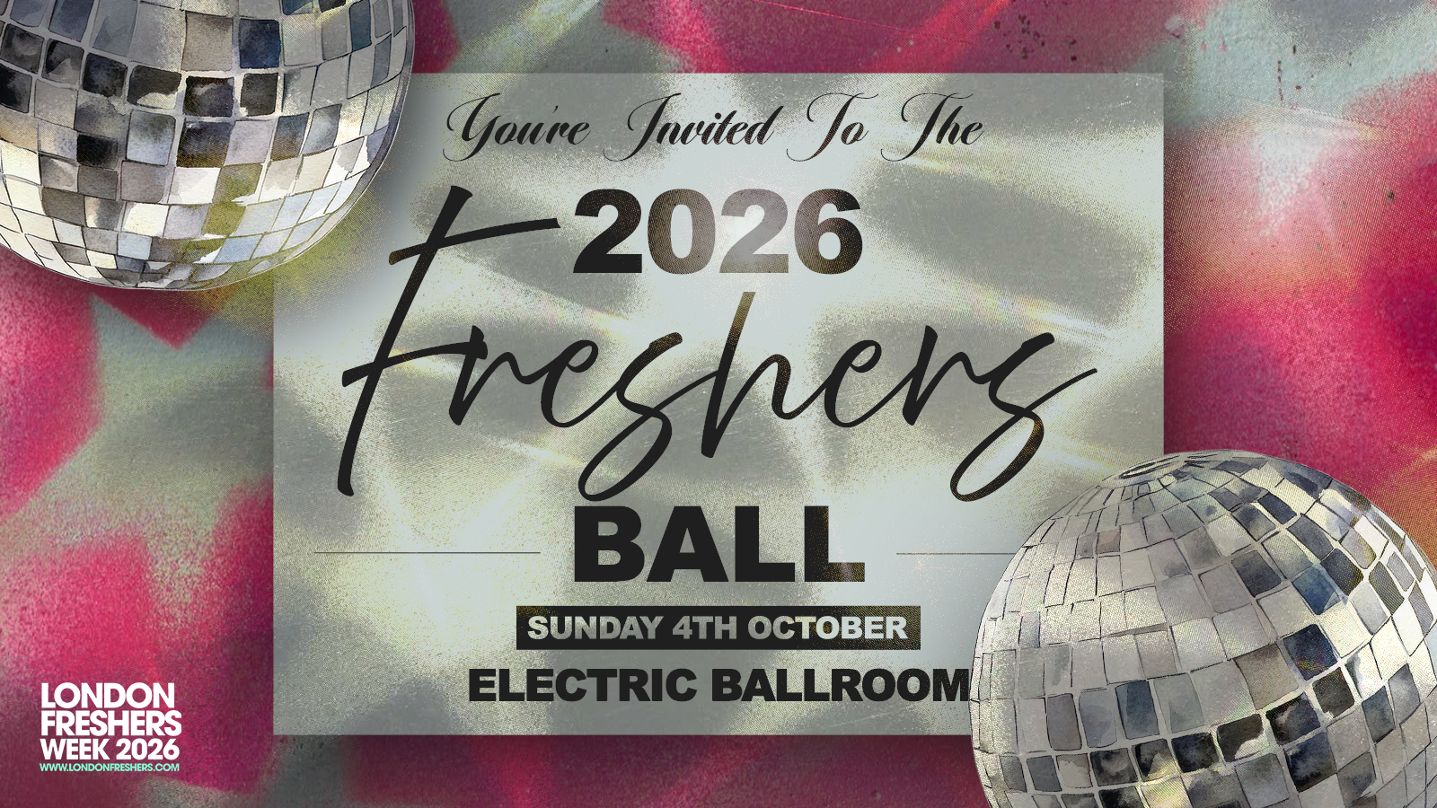 The Freshers Ball 2026