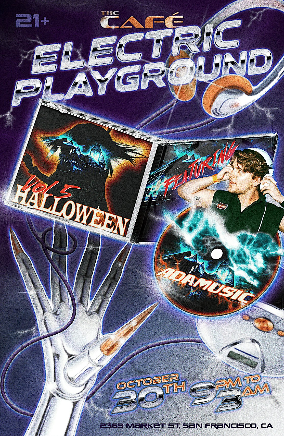 10/30: The Café Presents: Electric Playground Vol. 5 Halloween Edition