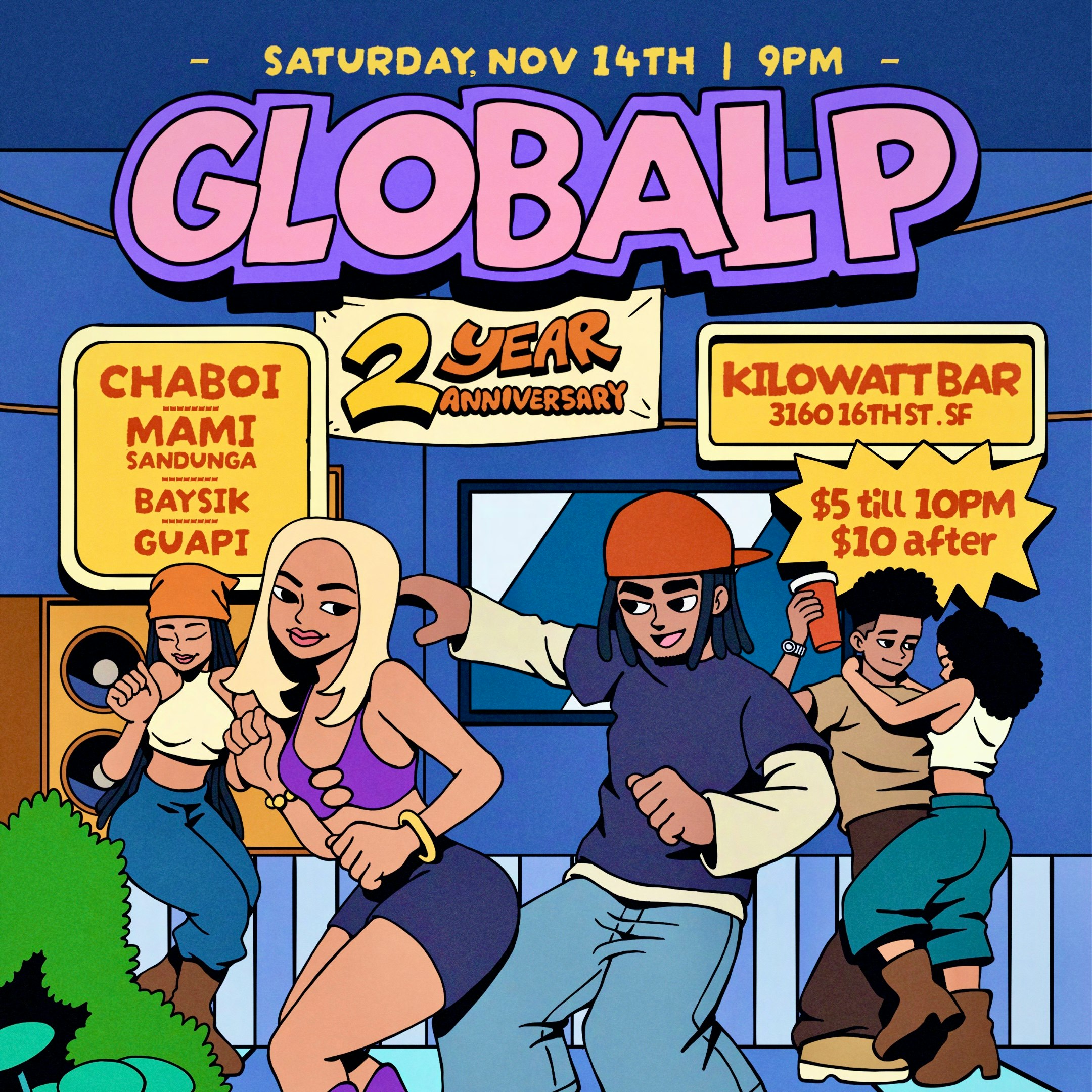 Global P: 2-Year Anniversary Party!