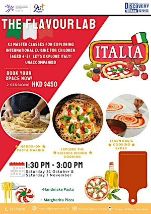 The Flavour Lab x2 Master Classes  - International Cuisine for children