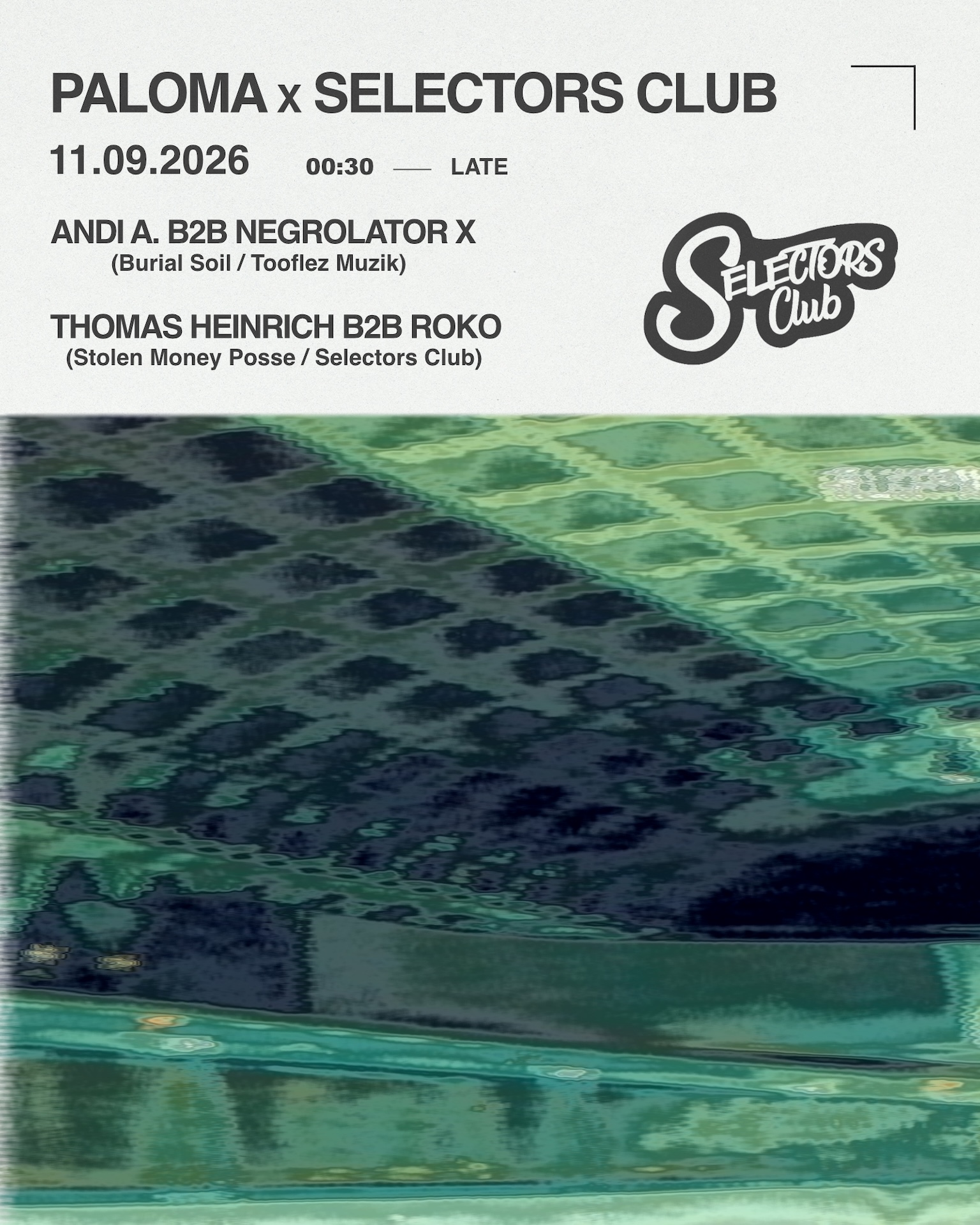 Paloma x Selectors Club