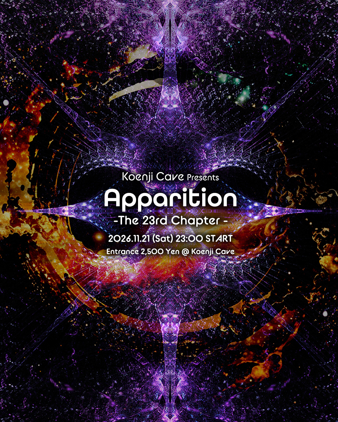 Koenji Cave presents: Apparition - The 23rd Chapter