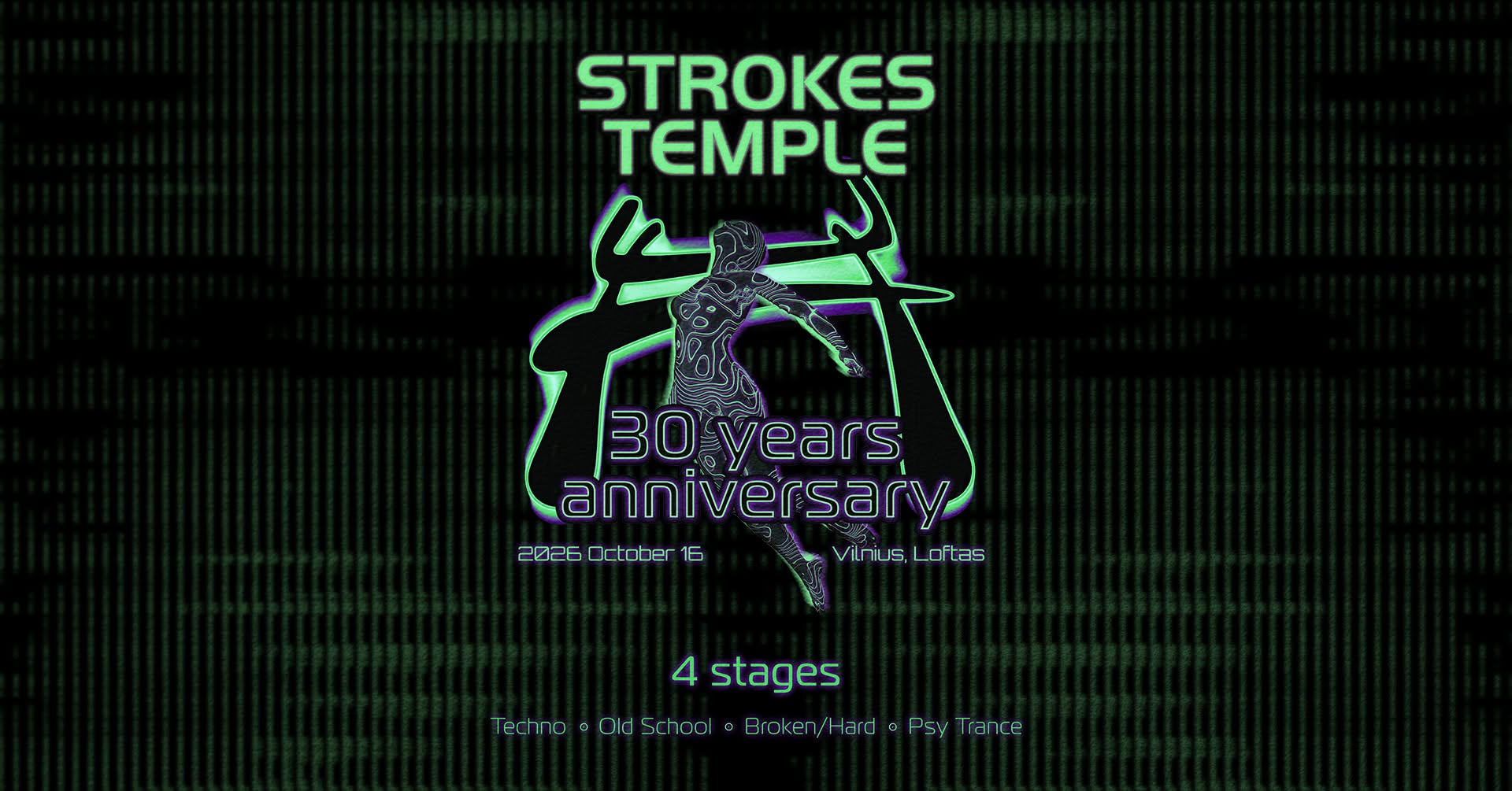 Strokes Temple 30 years anniversary