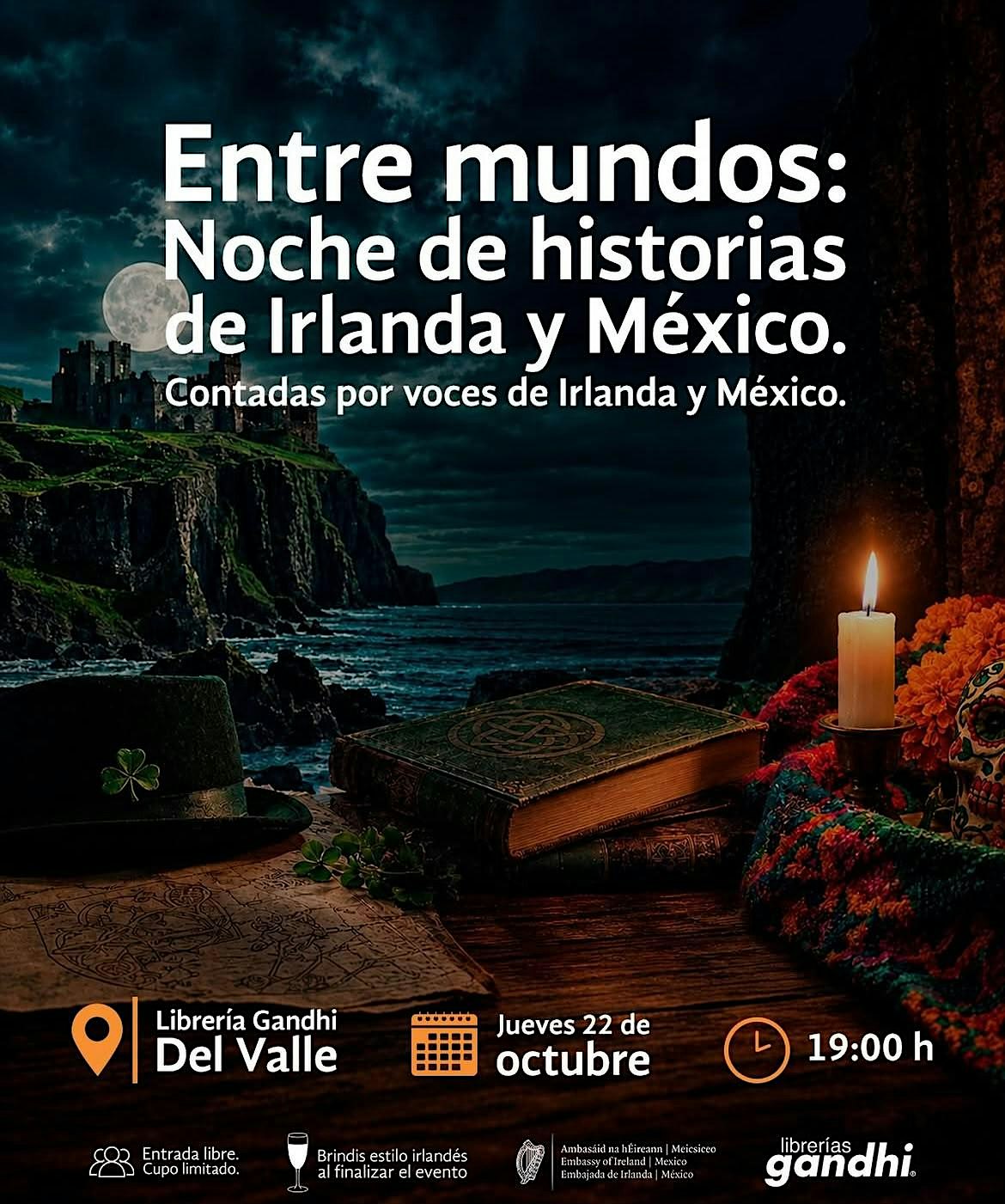 Entre Mundos: Noche de Historias de Irlanda y México