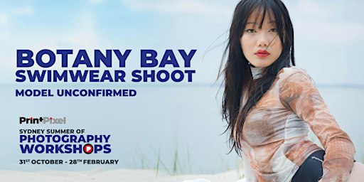 Botany Bay swimwear shoot with [Model pending]