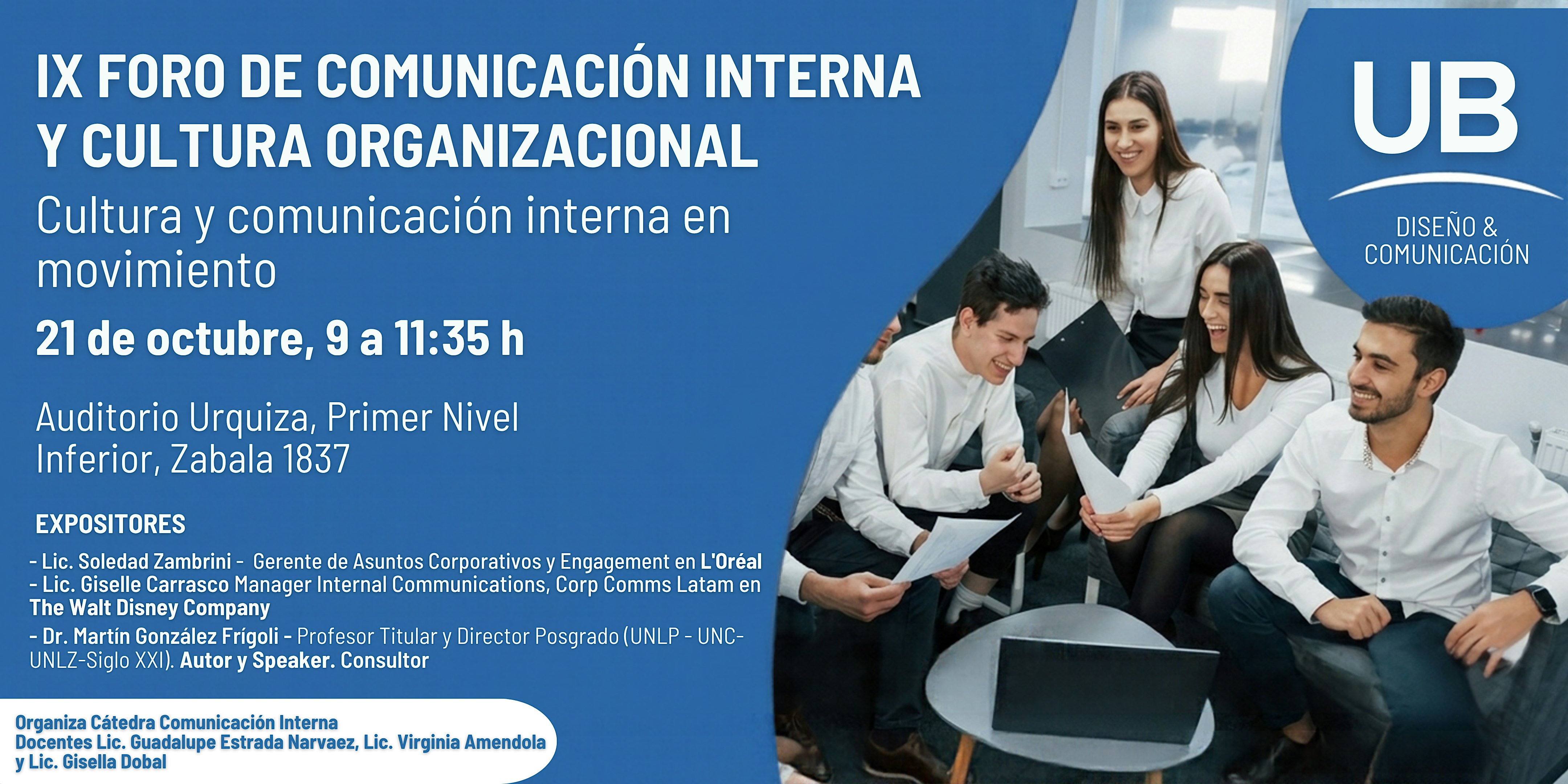 IX FORO DE COMUNICACIÓN INTERNA Y CULTURA ORGANIZACIONAL
