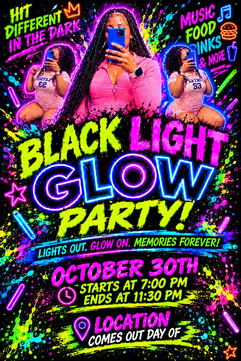 Glow Night Party