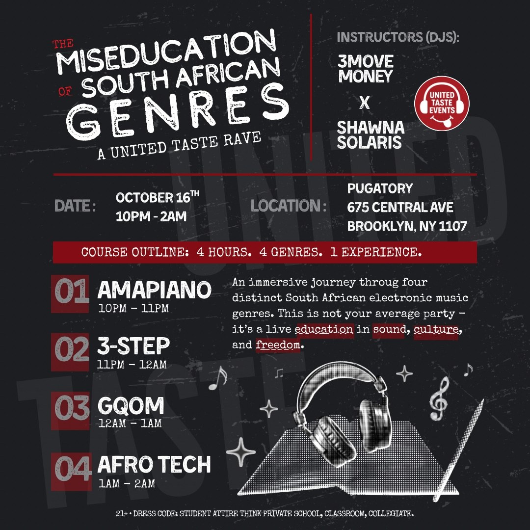 DOWNSTAIRS: The Miseducation of South African Genres