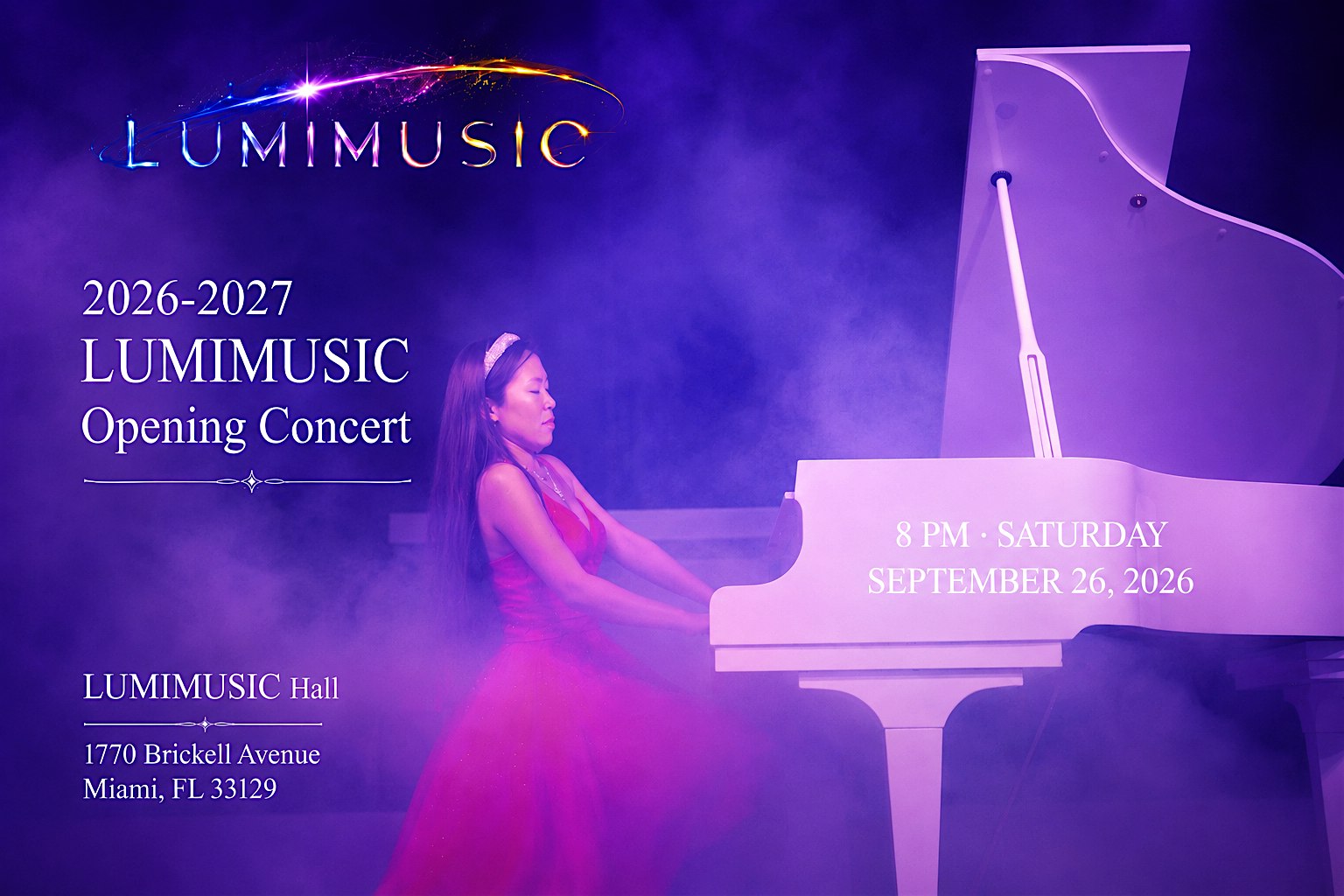 LUMIMUSIC 2026-2027 Season Opening Concert