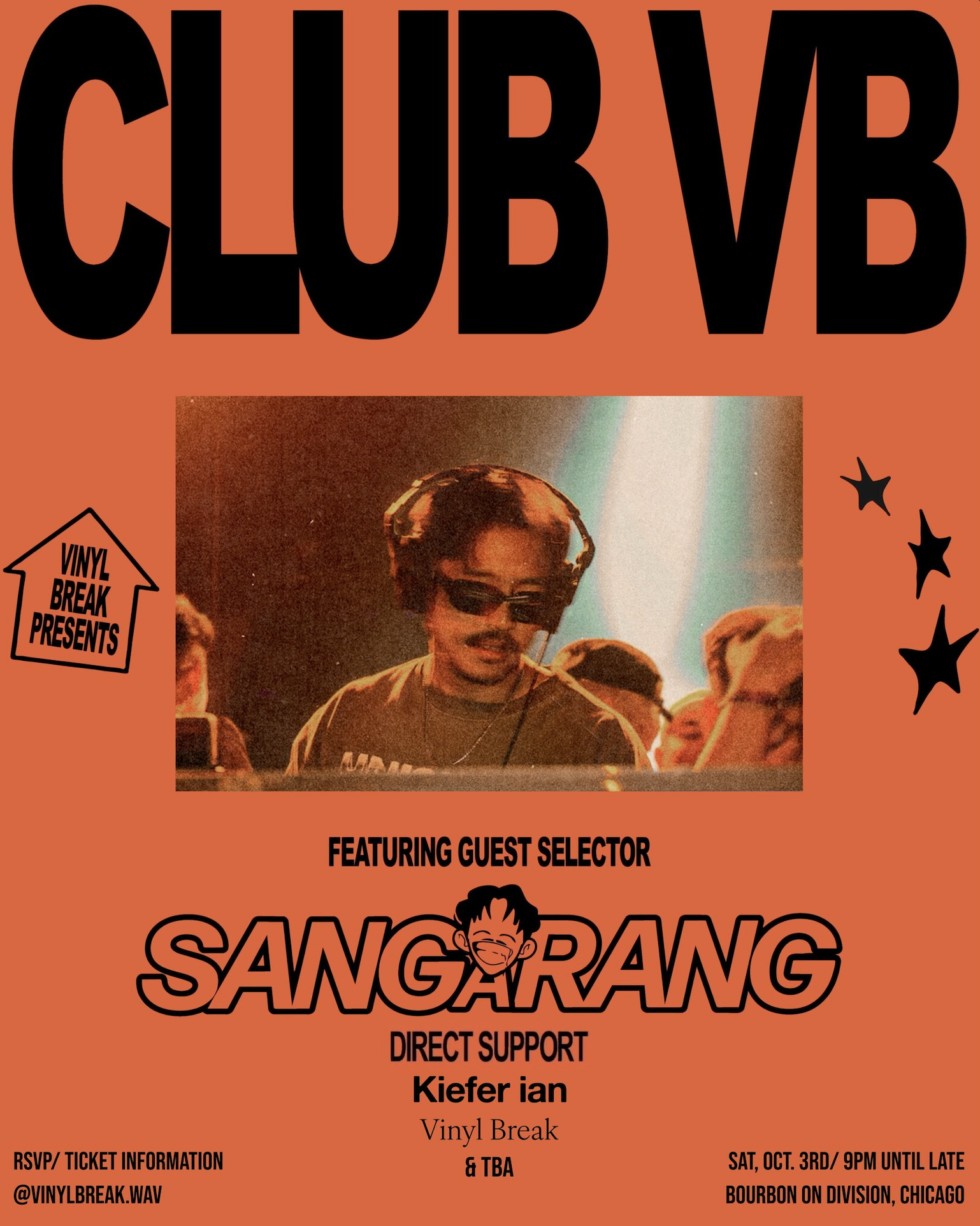Vinyl Break presents: CLUB VB - Sangarang