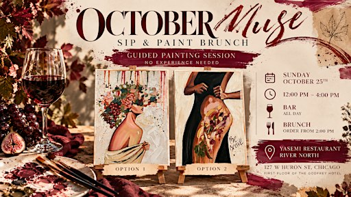 October Muse: Sip & Paint
