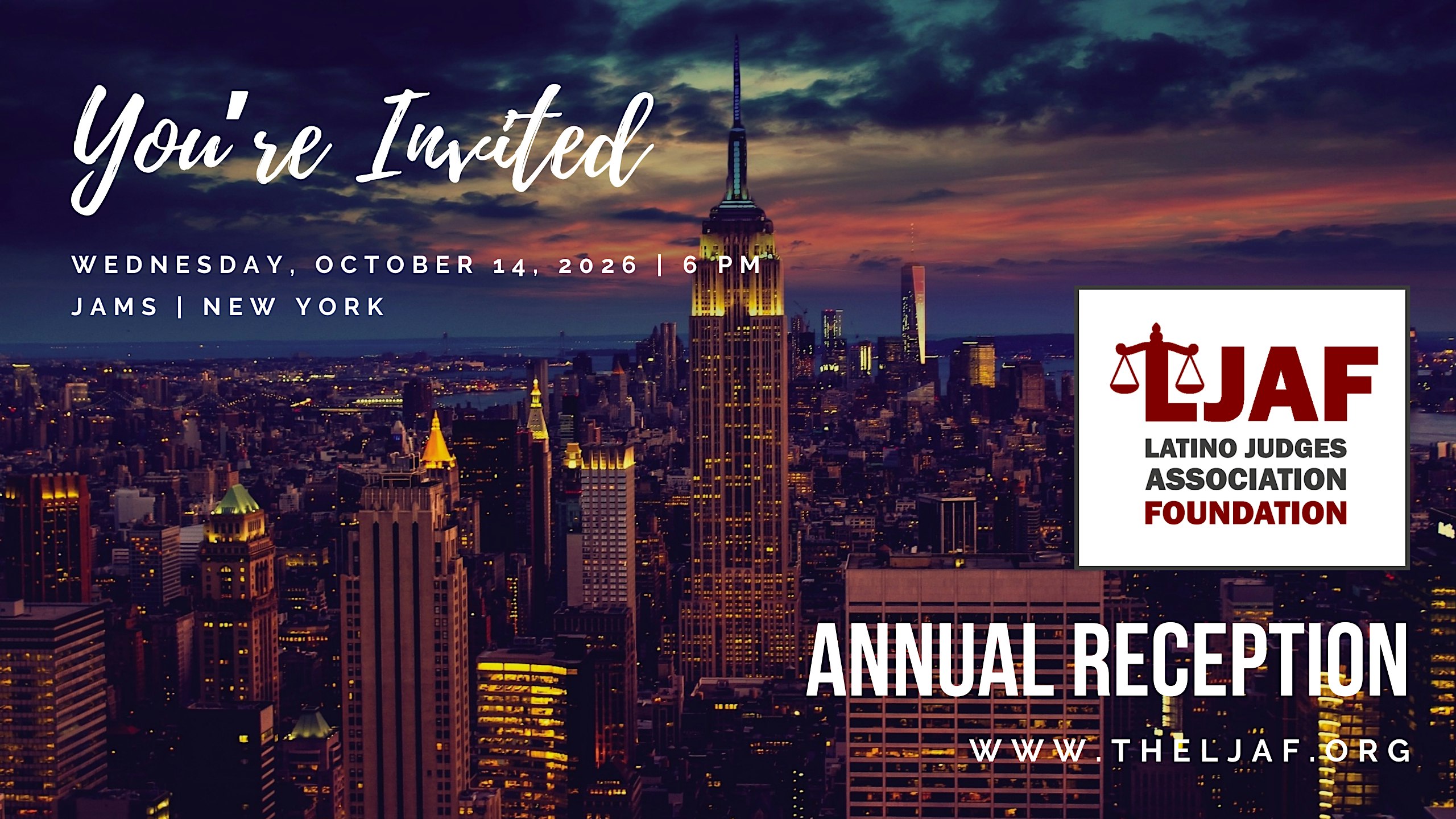 LJAF Annual Reception | 2026