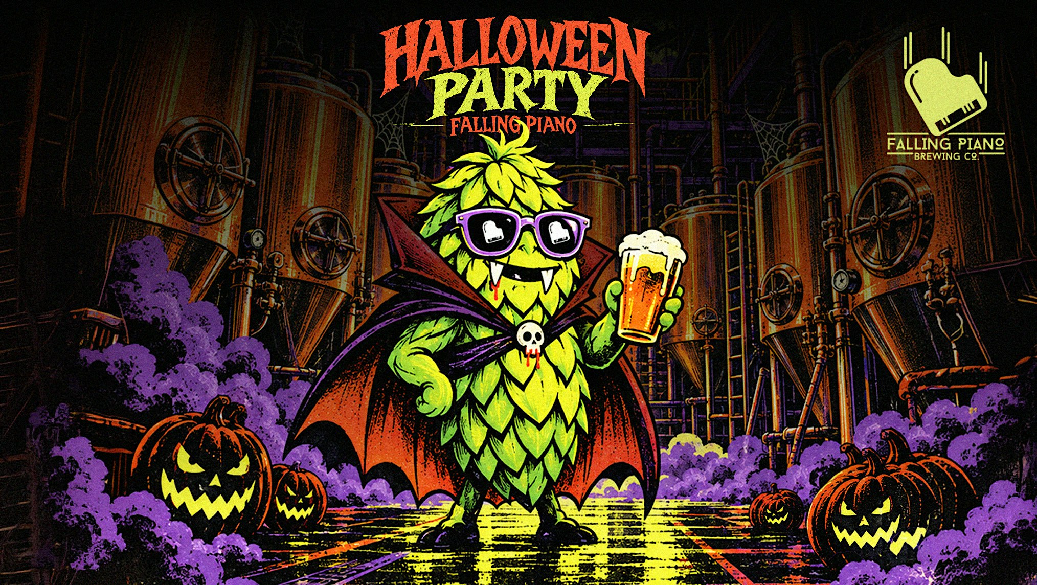 HALLOWEEN PARTY at Falling Piano.