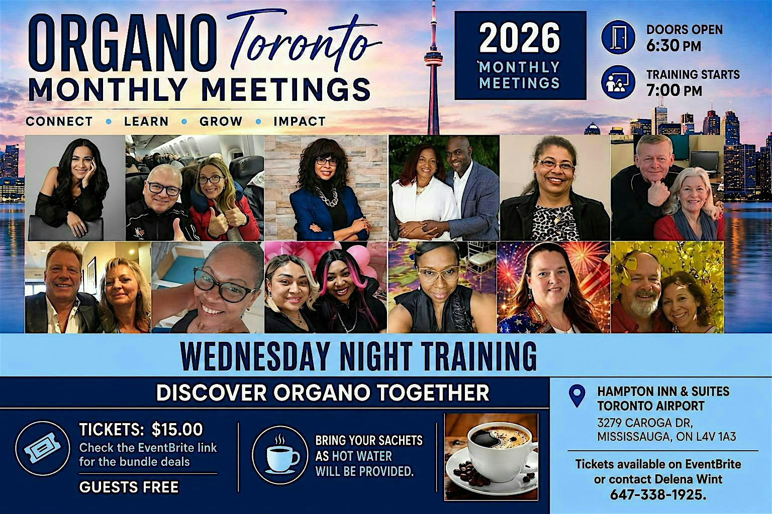 ORGANO TORONTO MONTHLY TRAINING