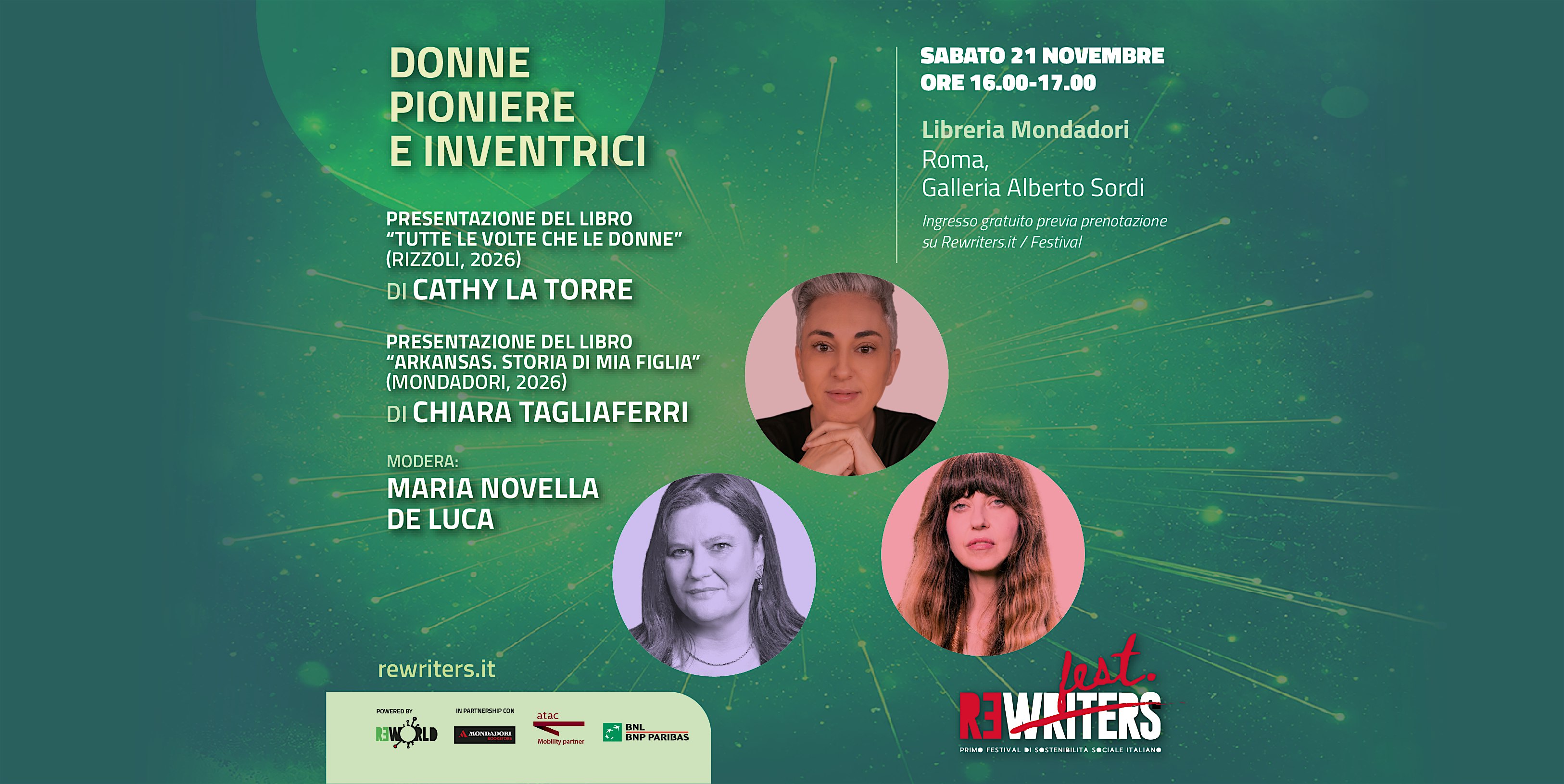 DONNE PIONIERE E INVENTRICI