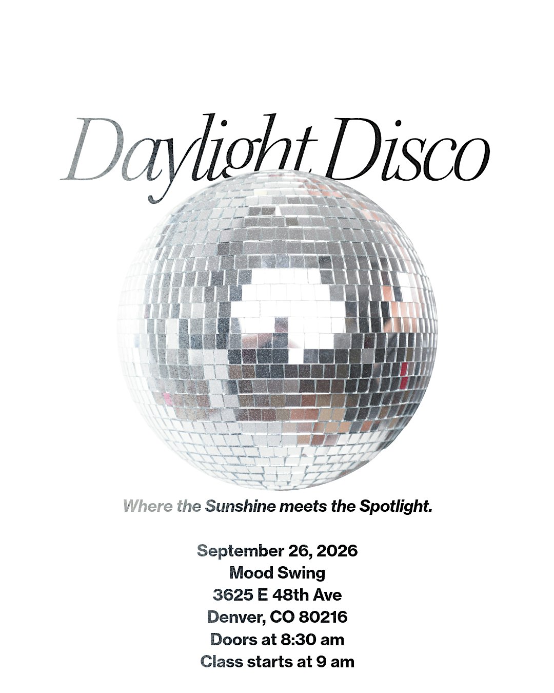 Daylight Disco : Zumba Dance Fitness