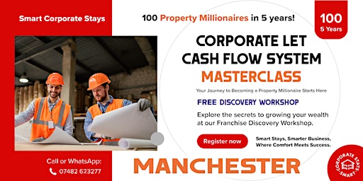 The 7-Figure Corporate Let Cash Flow System - Masterclass - Manchester