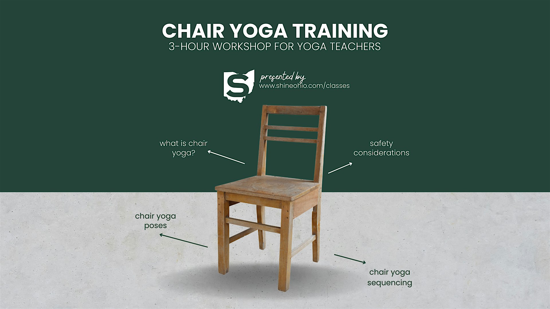 Chair Yoga Training for Yoga Teachers