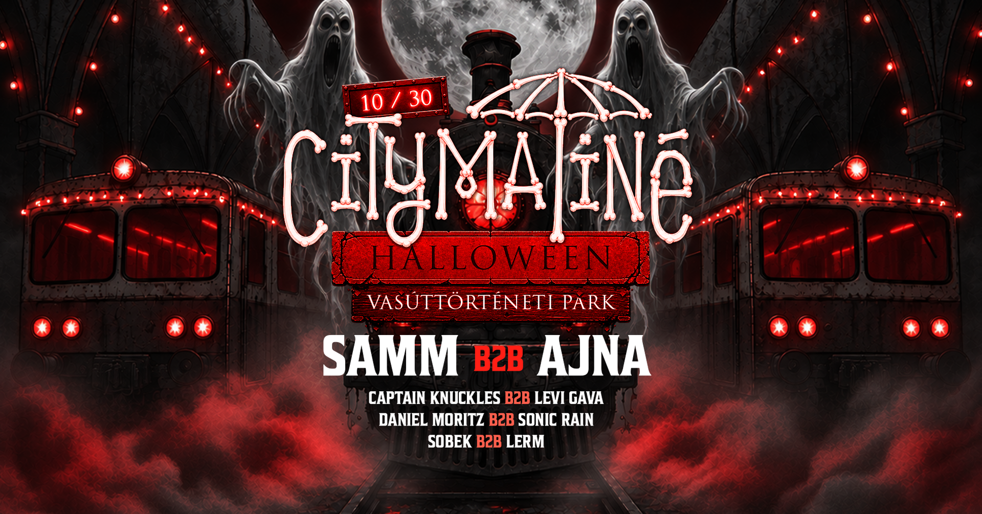 CityMatiné Halloween with Samm b2b AJNA