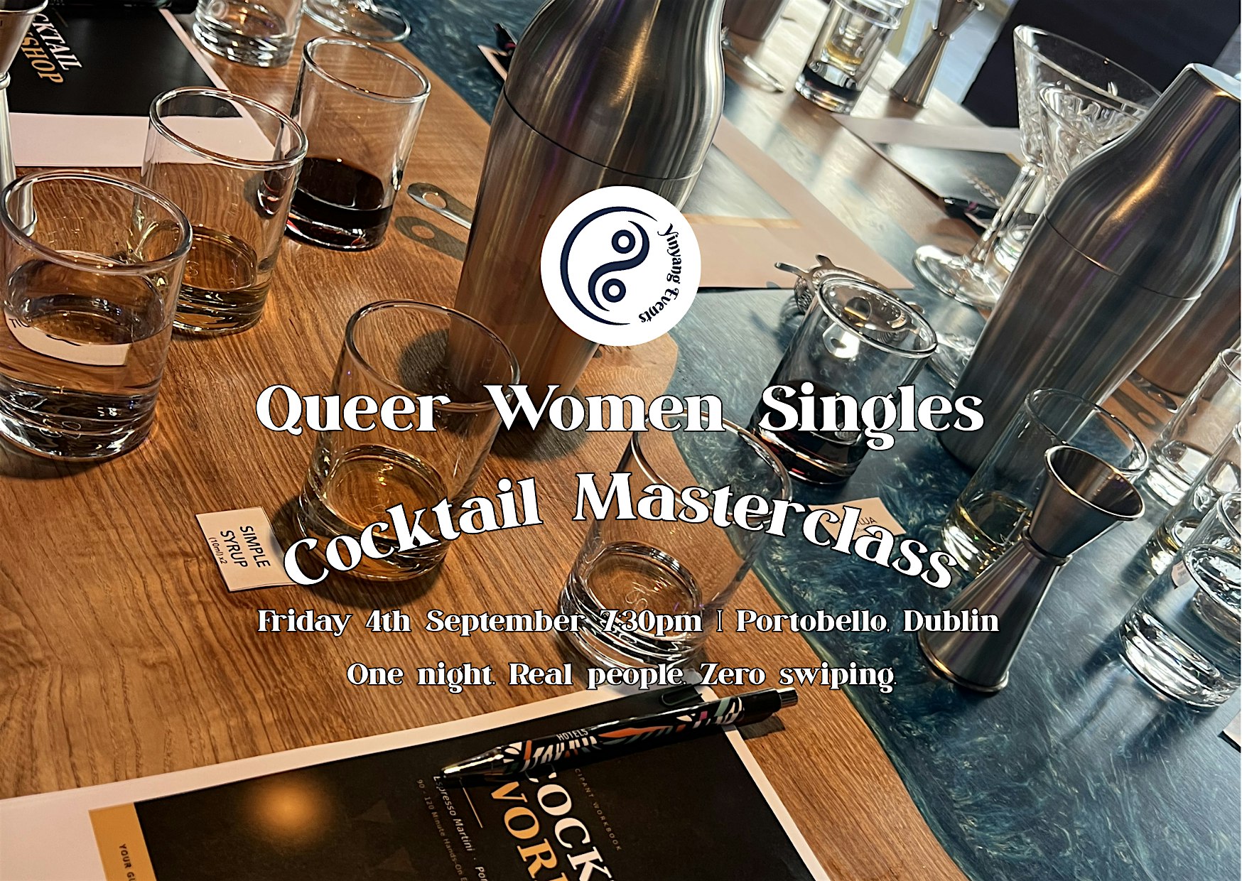 Queer Women Singles Cocktail Masterclass | Dublin