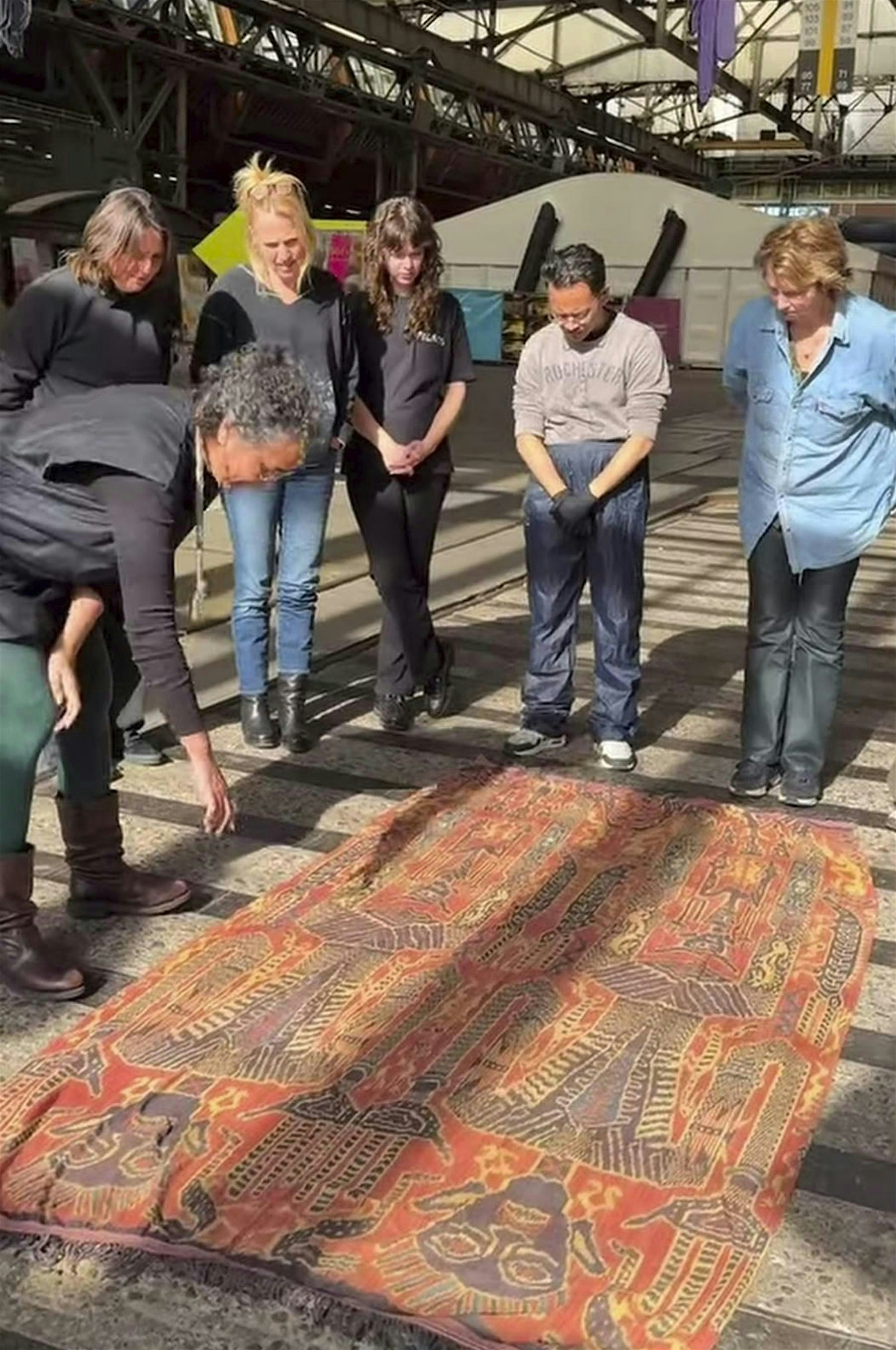 Workshop Molukse ikat en collectieve beeldtaal