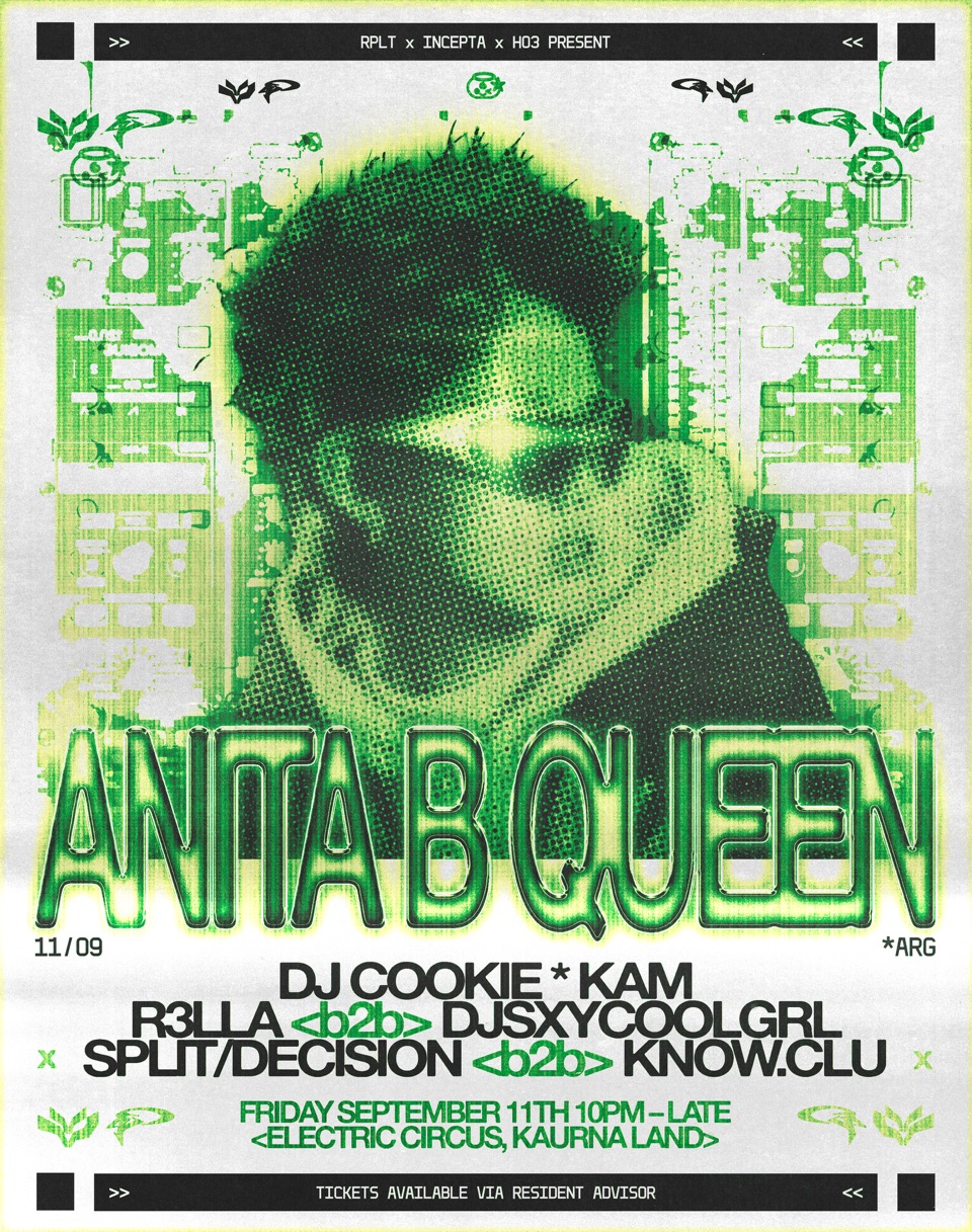 RPLT.WORLD X INCEPTA PRESENTS: Anita B Queen [ARGENTINA]