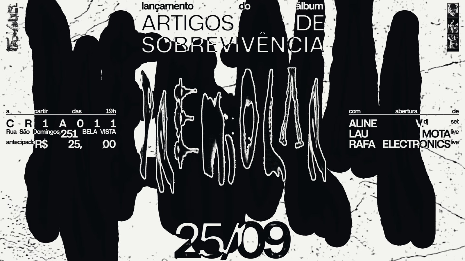 Lançamento "Premolar - Artigos De Sobrevivência"